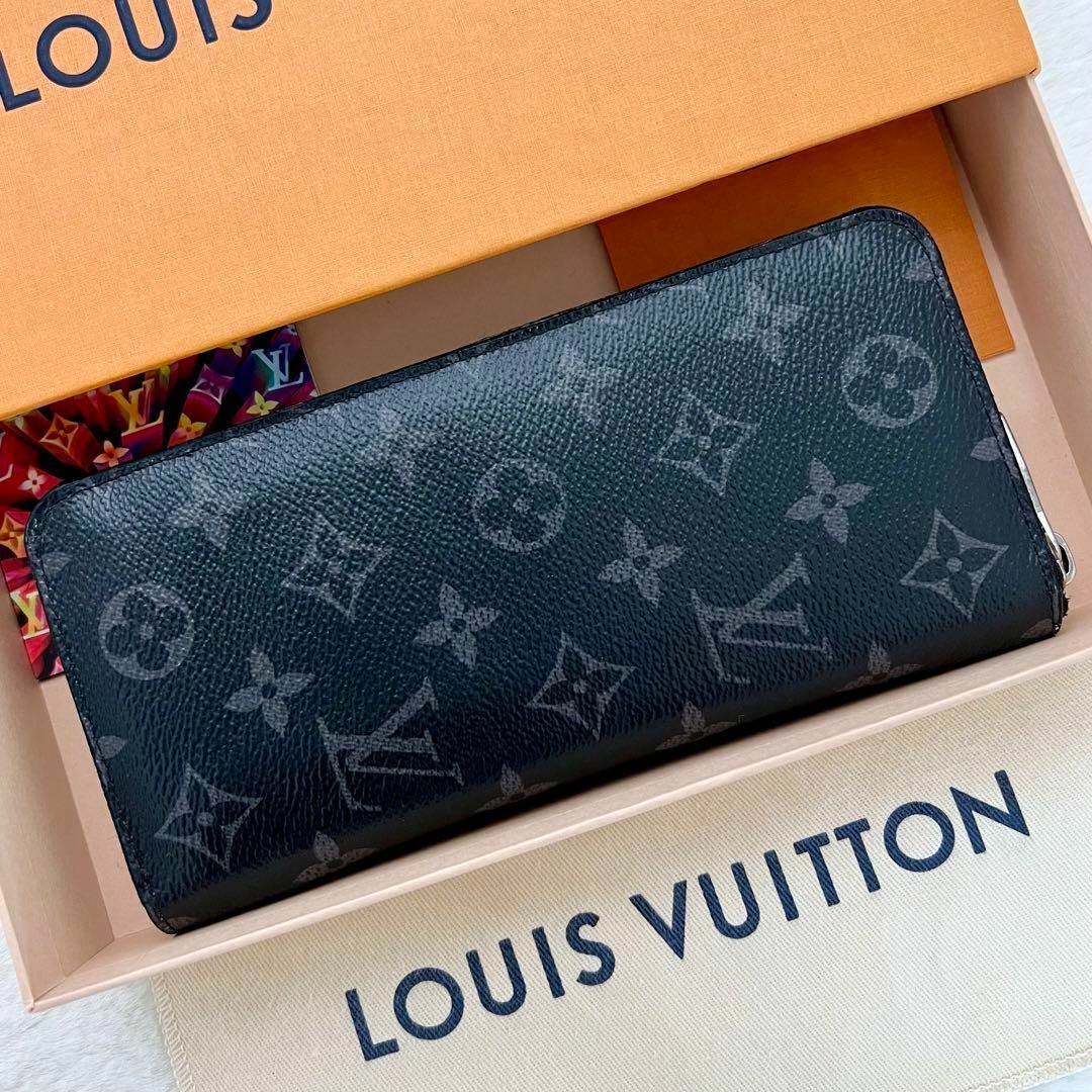 LOUIS VUITTON(ルイヴィトン)の超美品　ジッピーウォレット　ヴェルティカル　モノグラム　エクリプス　長財布 メンズのファッション小物(長財布)の商品写真