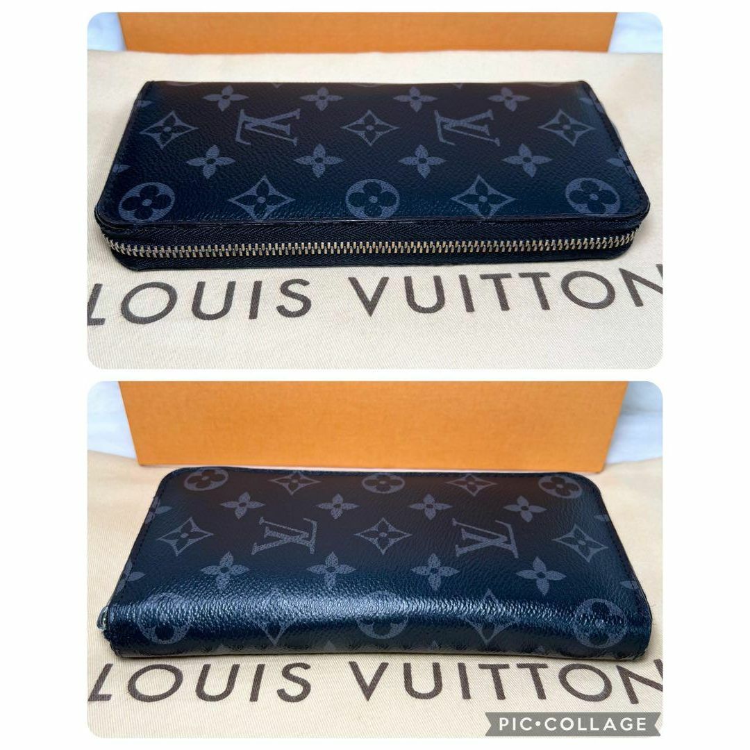 LOUIS VUITTON(ルイヴィトン)の超美品　ジッピーウォレット　ヴェルティカル　モノグラム　エクリプス　長財布 メンズのファッション小物(長財布)の商品写真