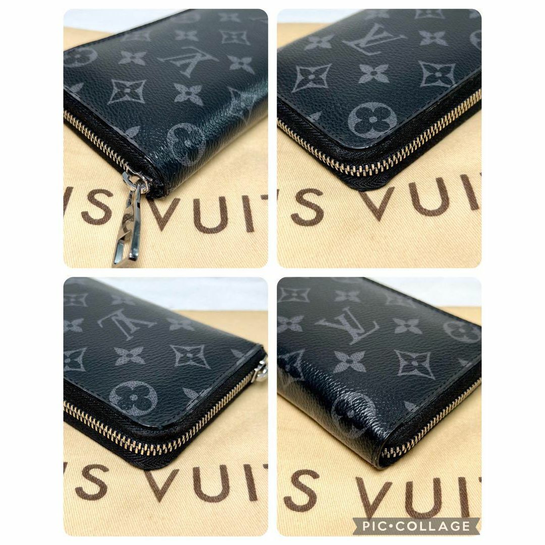 LOUIS VUITTON(ルイヴィトン)の超美品　ジッピーウォレット　ヴェルティカル　モノグラム　エクリプス　長財布 メンズのファッション小物(長財布)の商品写真