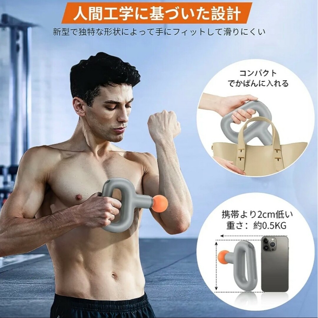 XIAO NIUマッスルガン スマホ/家電/カメラの美容/健康(マッサージ機)の商品写真