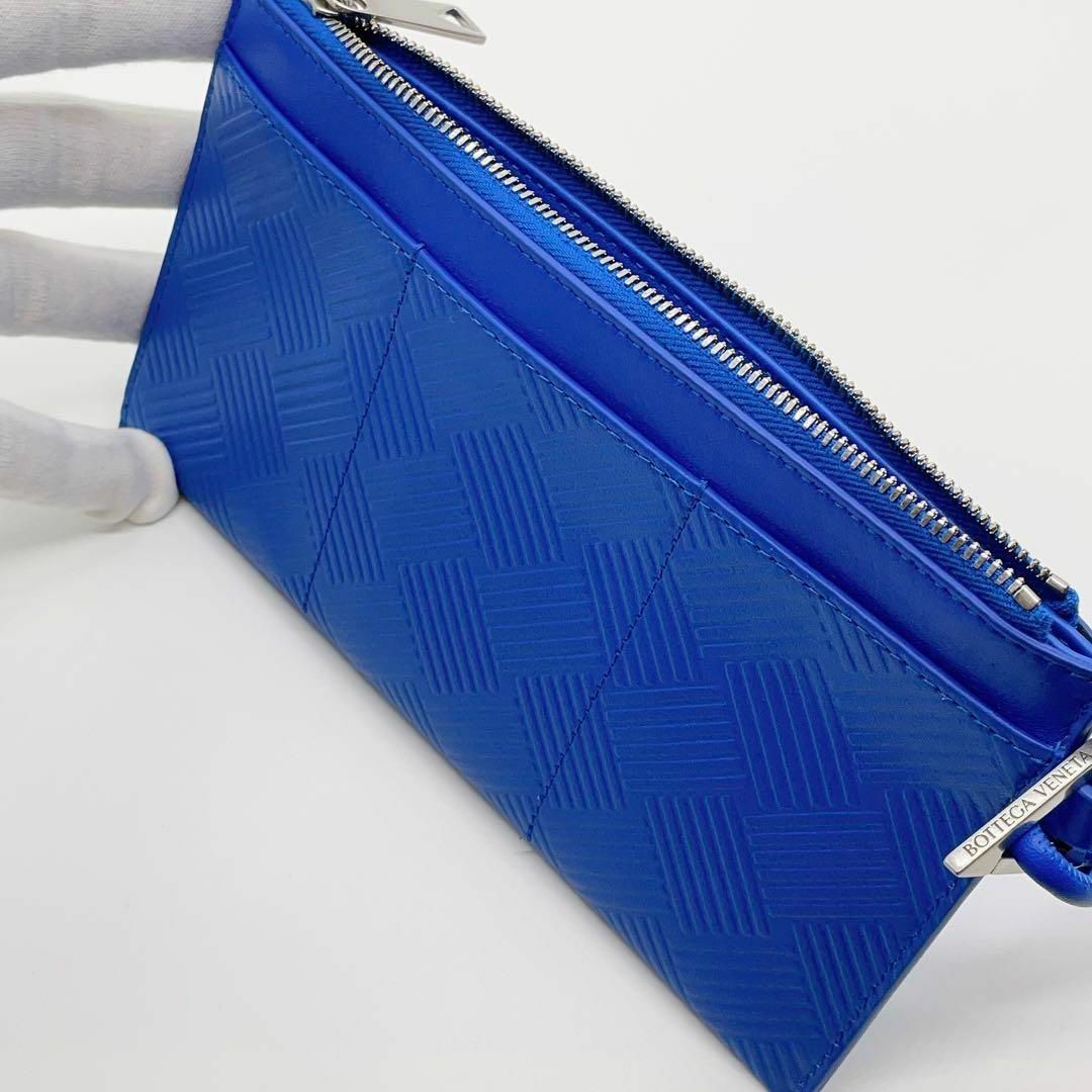 【新品未使用】BOTTEGA VENETA 財布 クラッチバッグ ストラップ付