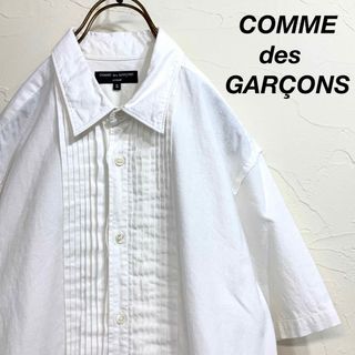 コムデギャルソンオム(COMME des GARCONS HOMME)の美品 COMME des GARÇONS HOMME フリンジ タックシャツ(シャツ)