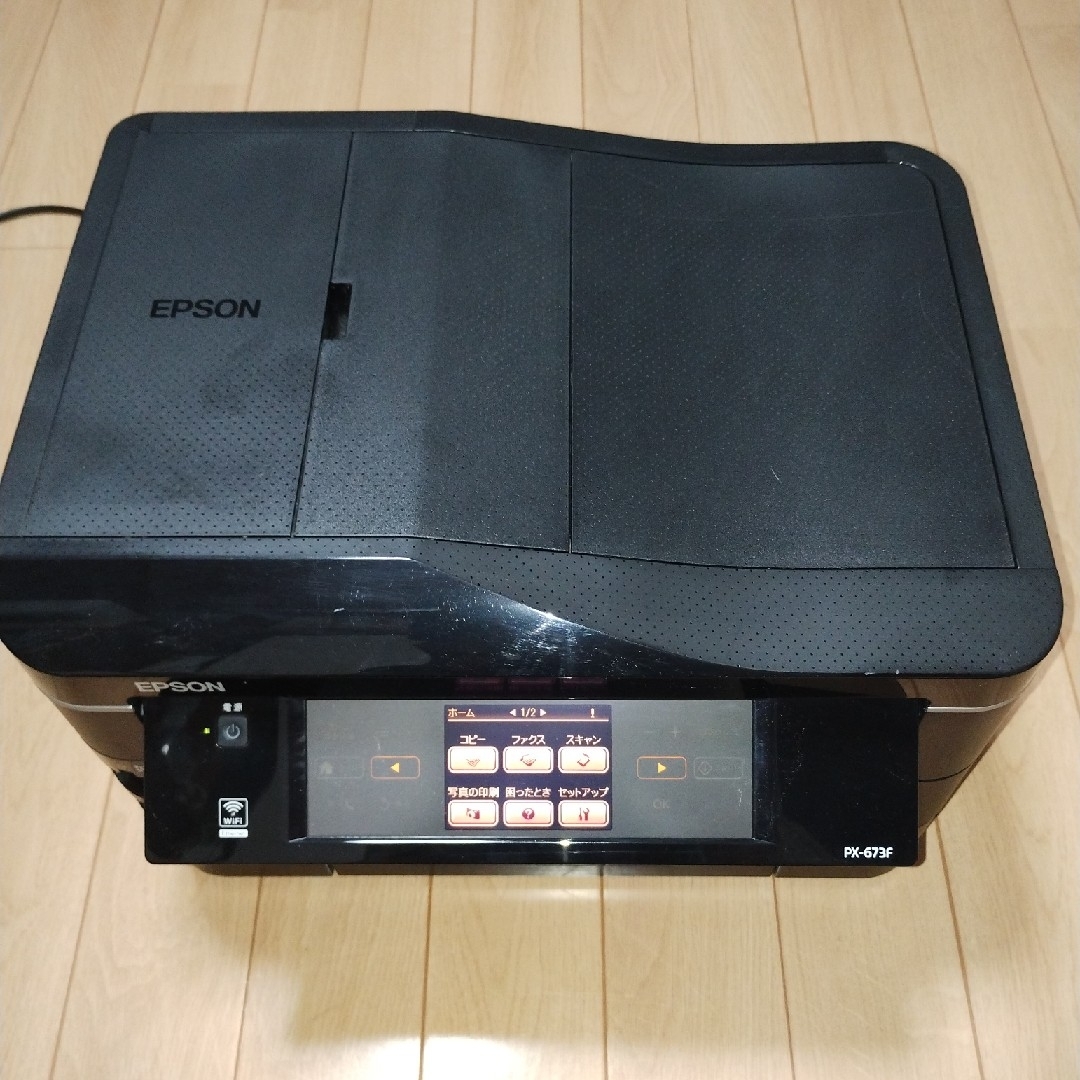 EPSON Colorio PX-673F FAX付 インクジェット複合機の通販 by チコ's shop｜ラクマ