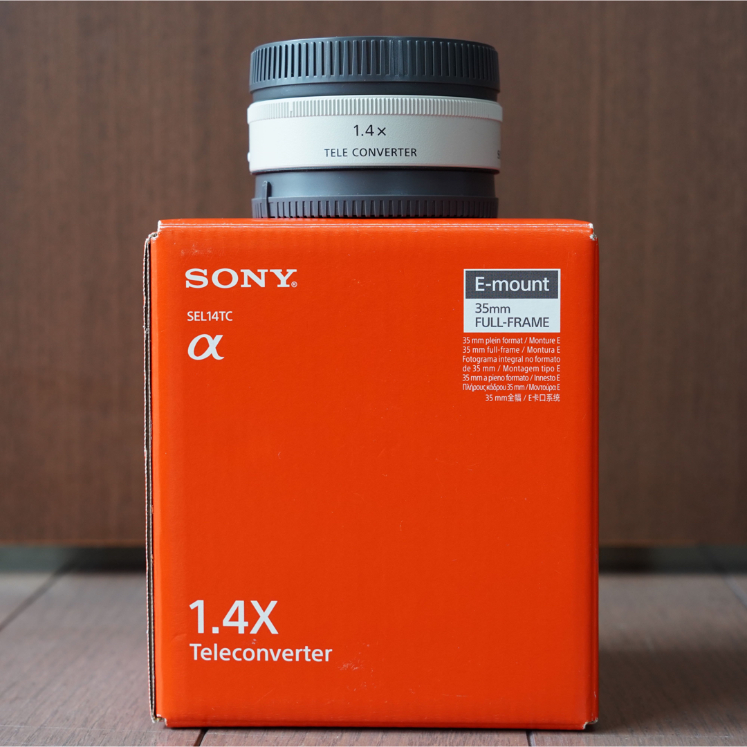 SONY(ソニー)のソニー　1.4x Teleconverter  SEL14TC 1.4倍 スマホ/家電/カメラのカメラ(その他)の商品写真