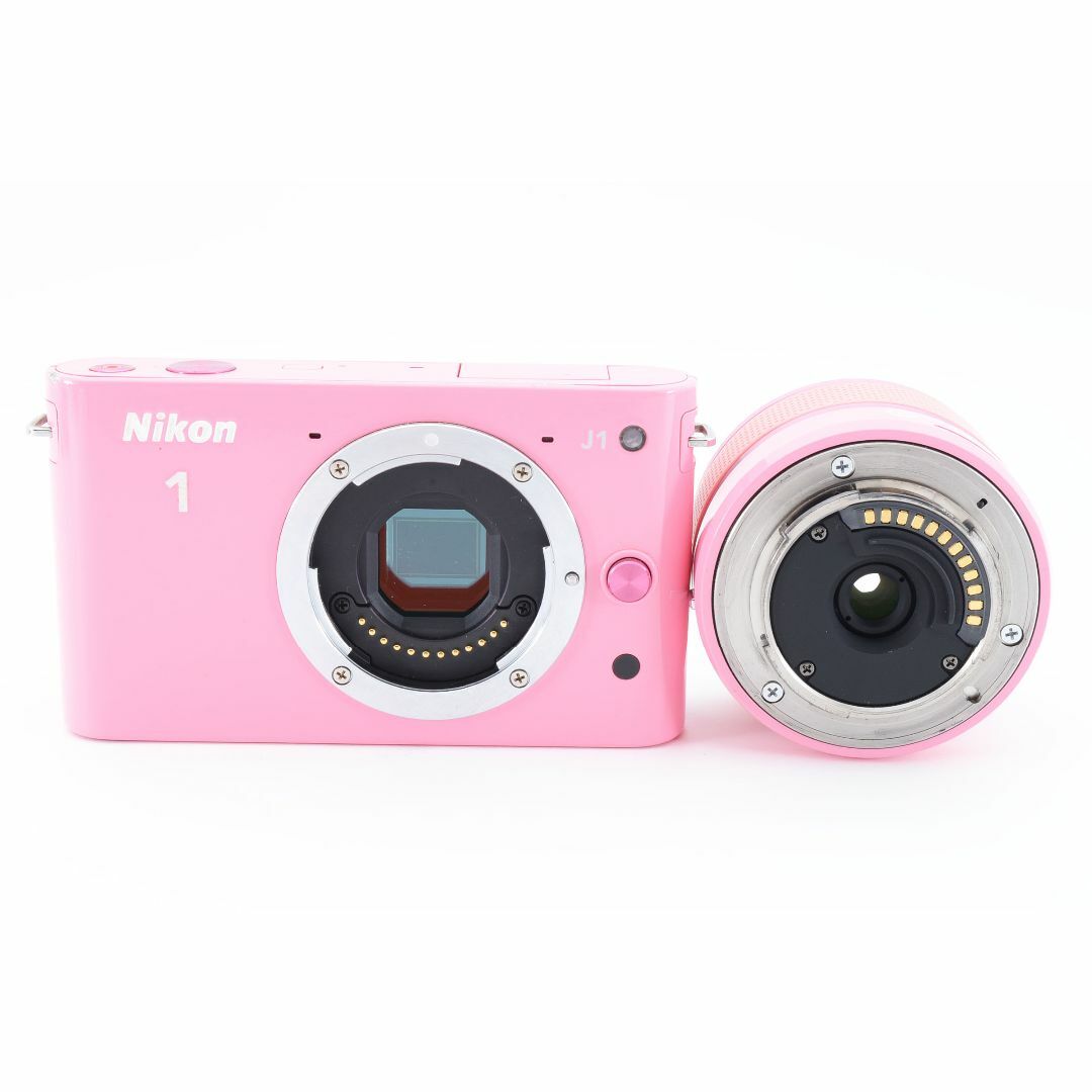 Nikon 1 J1 ミラーレス一眼 ピンク 10-30mm VR レンズキット-
