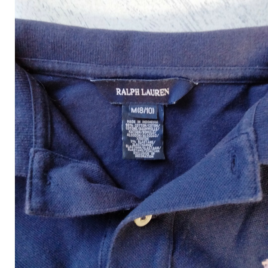 POLO RALPH LAUREN(ポロラルフローレン)の子供　ポロシャツ　ラルフローレン キッズ/ベビー/マタニティのキッズ服女の子用(90cm~)(Tシャツ/カットソー)の商品写真