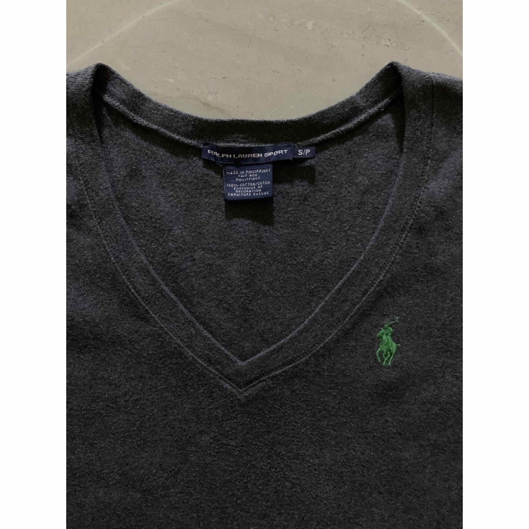 Ralph Lauren(ラルフローレン)のラルフローレンスポーツ　Ｖネックシャツ レディースのトップス(Tシャツ(半袖/袖なし))の商品写真