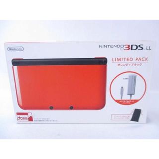  良品 ゲーム ニンテンドー3DS LL 本体 SPR-001 オレンジ×ブラック リミテッドパック 箱付き 動作品(携帯用ゲーム機本体)