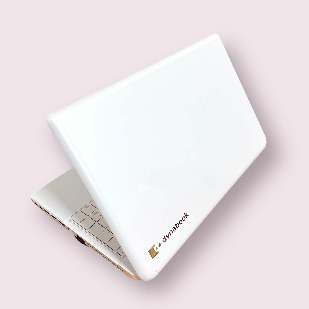 高速SSD❤️東芝⭐️カメラ付き❣️白ノートパソコン⭐️PC❤️-