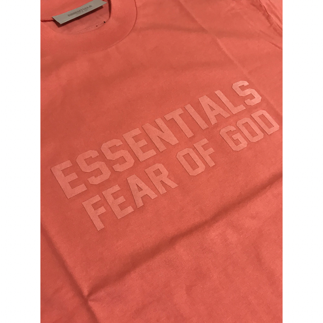 FOG FEAR OF GOD ESSENTIALS 赤 S