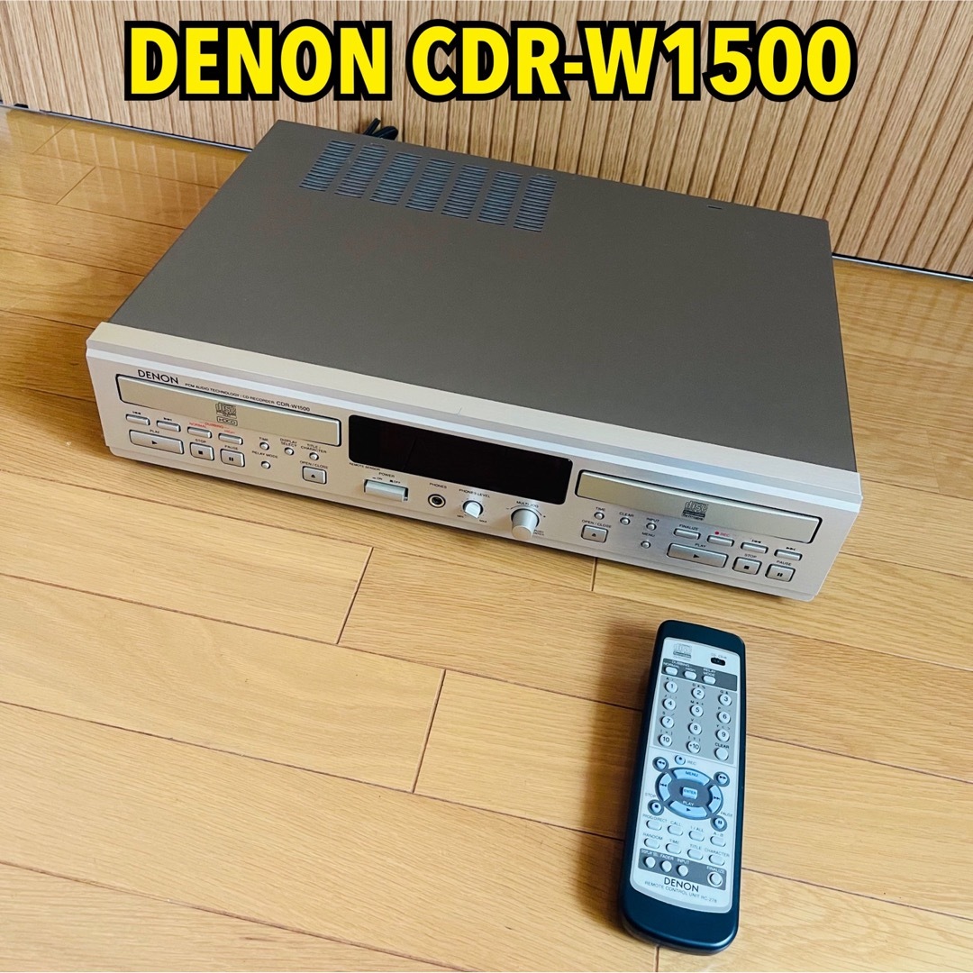 DENON デノン CDR-W1500 CDレコーダー ジャンク | tradexautomotive.com