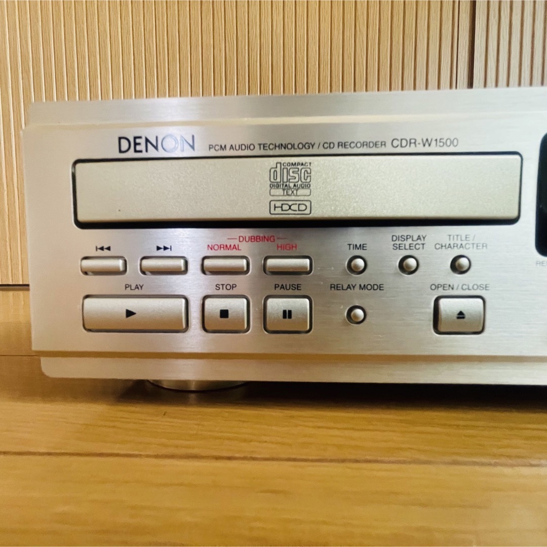 DENON デノン CDR-W1500 CDレコーダー ジャンク | tradexautomotive.com