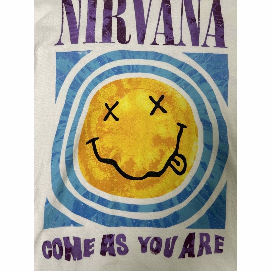 NIRVANA smile tシャツ　ニルヴァーナ