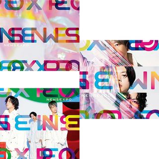 ニュース(NEWS)のNEWS EXPO (初回盤A+初回盤B+通常盤) CD NEWS アルバム(アイドルグッズ)
