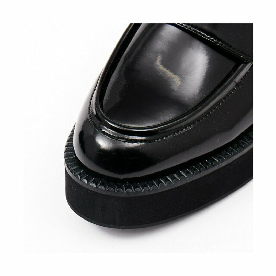 AU BANNISTER(オゥバニスター)の【ブラック】【37】【生活防水】厚底ローファー レディースの靴/シューズ(レインブーツ/長靴)の商品写真
