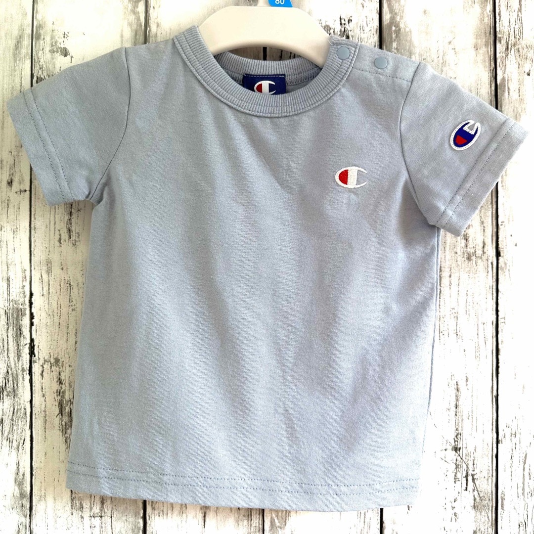 Champion(チャンピオン)の champion Tシャツ 80cm まとめ売り キッズ/ベビー/マタニティのベビー服(~85cm)(Ｔシャツ)の商品写真