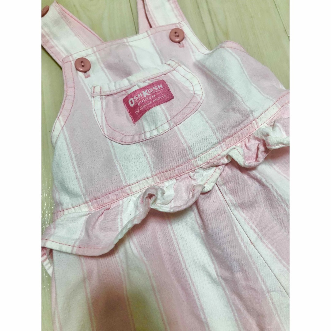 OshKosh(オシュコシュ)のオシュコシュ oshkosh レア　オーバーオール キッズ/ベビー/マタニティのキッズ服女の子用(90cm~)(その他)の商品写真