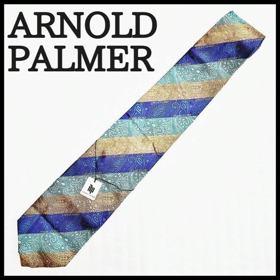 Arnold Palmer(アーノルドパーマー)のタグ付 未使用 ARNOLDPALMER アーノルドパーマー ネクタイ モザイク メンズのファッション小物(ネクタイ)の商品写真