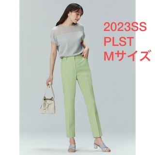 プラステ(PLST)のほぼ新品＊雑誌掲載 PLST  PLUS STYLE スティックパンツP138(カジュアルパンツ)