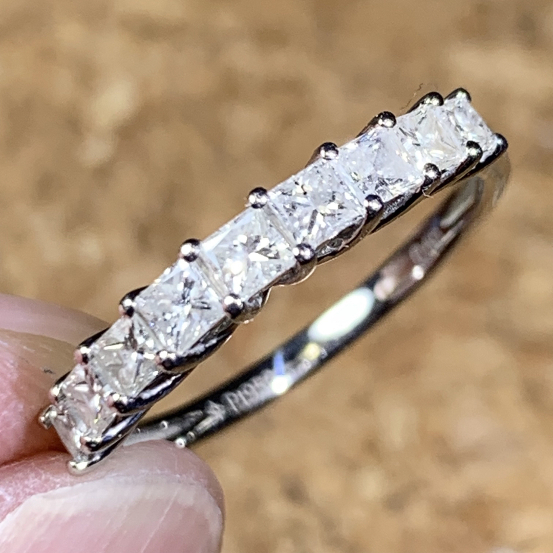 GSTV エタニティリング　プラチナ　ダイヤモンド　リング レディースのアクセサリー(リング(指輪))の商品写真