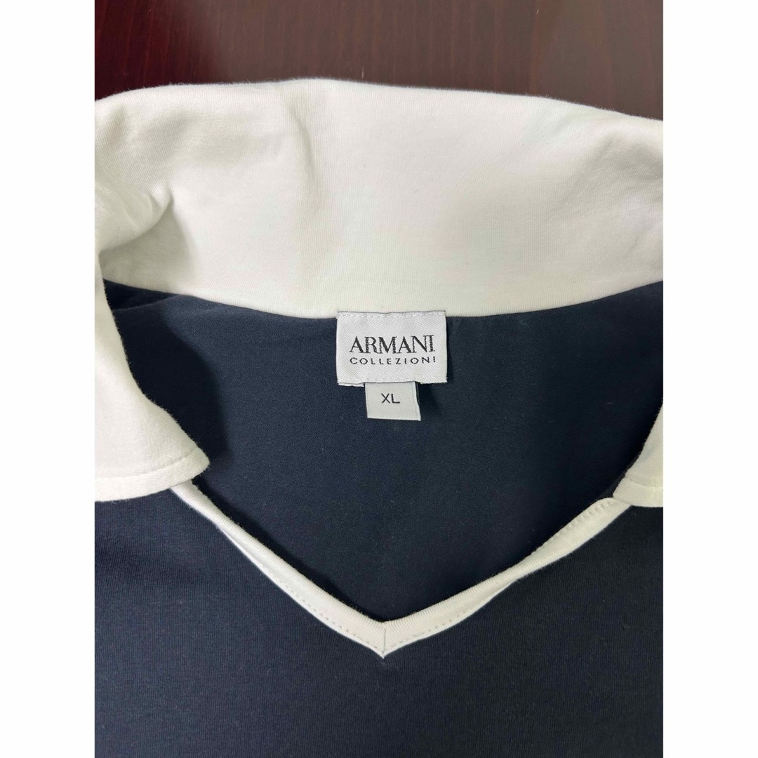 ARMANI COLLEZIONI(アルマーニ コレツィオーニ)のARMANI　ポロシャツ　アルマーニ メンズのトップス(Tシャツ/カットソー(半袖/袖なし))の商品写真
