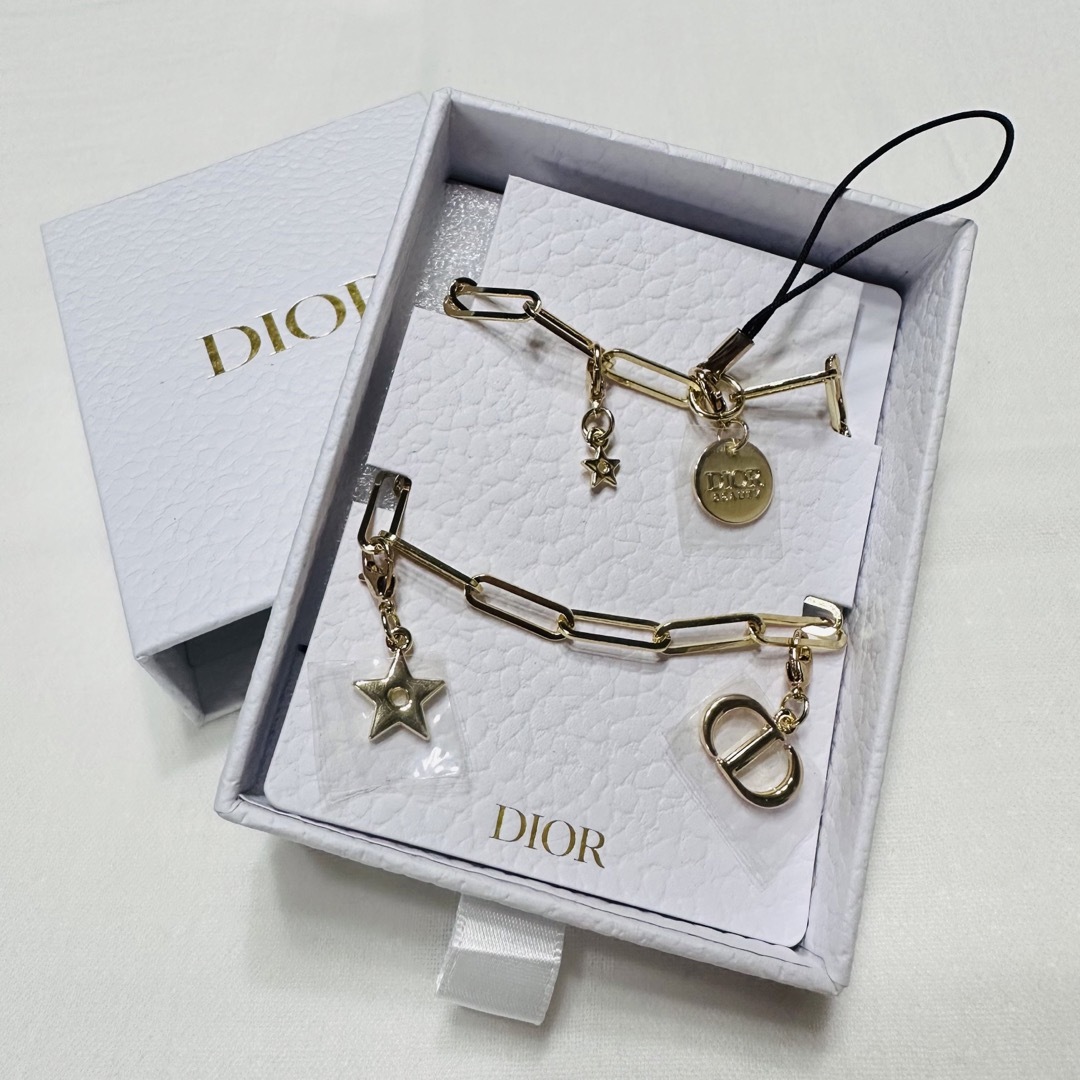 ディオール DIOR ノベルティ チャーム ストラップ - チャーム