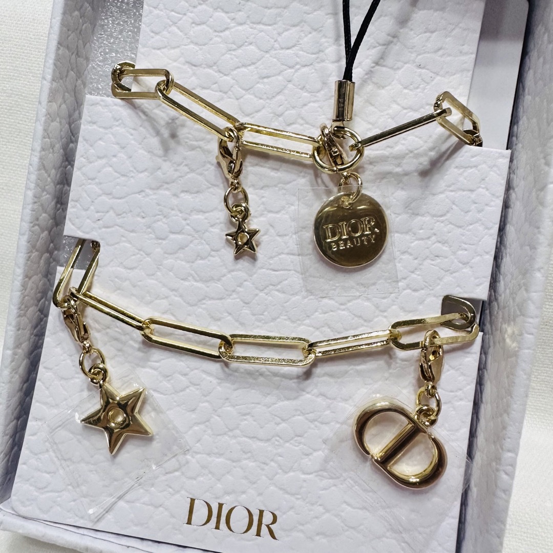 ディオール DIOR ノベルティ チャーム ストラップ - チャーム