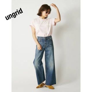 アングリッド(Ungrid)のアングリッド ungrid カットオフ ワイドデニム(デニム/ジーンズ)