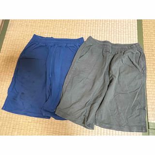 ユニクロ(UNIQLO)のUNIQLOキッズショートパンツ160サイズ2枚セット(パンツ/スパッツ)