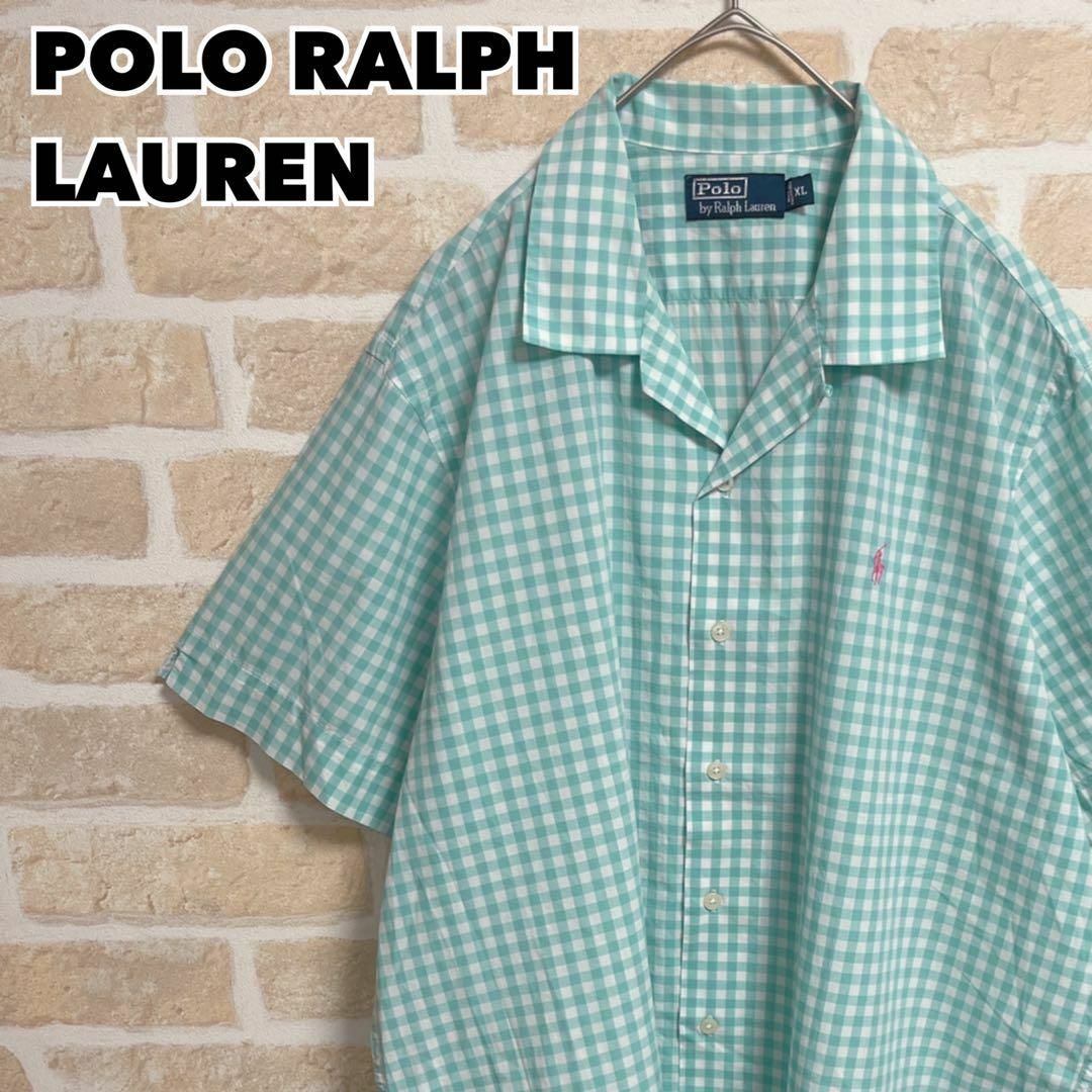 口コミ店 5XL 90s- POLO Ralph Lauren オープンカラーシャツ シャツ