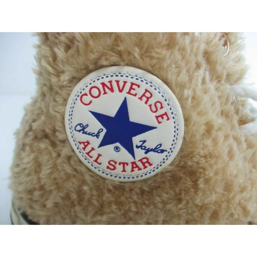  中古 コンバース CONVERSE オールスター×ディズニー ダッフィー スニーカー 25.5cm ベージュ メンズの靴/シューズ(スニーカー)の商品写真