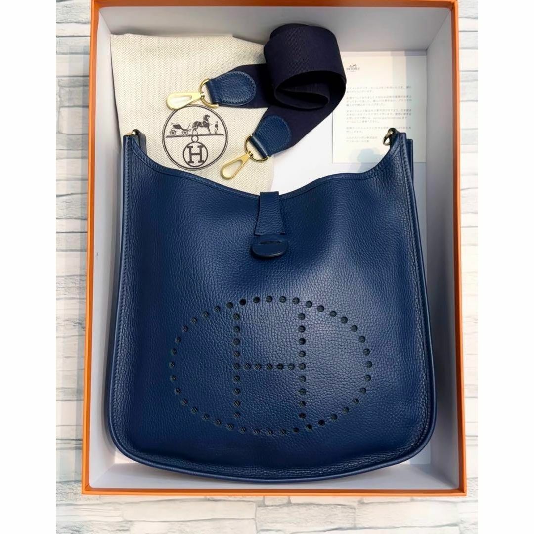 HERMES - ★新品金具★極極美品！！【HERMES】エルメス　エブリンGM ショルダーバッグ