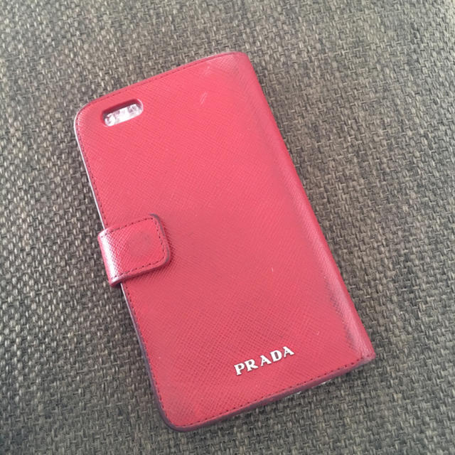 PRADA(プラダ)の正規品 プラダ iPhone 6.6s カバー スマホ/家電/カメラのスマホアクセサリー(iPhoneケース)の商品写真