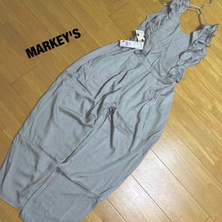 マーキーズ(MARKEY'S)の【新品タグ付】マーキーズ MARKEY'S フリルサロペット(サロペット/オーバーオール)