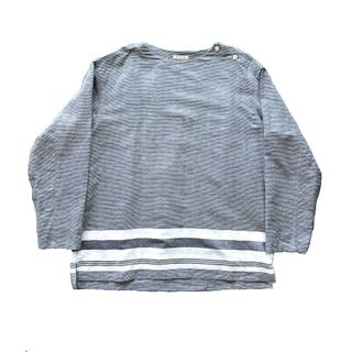 HEUGN ユーゲン Bert SHIRT066 ボーダーバスクシャツ(シャツ)