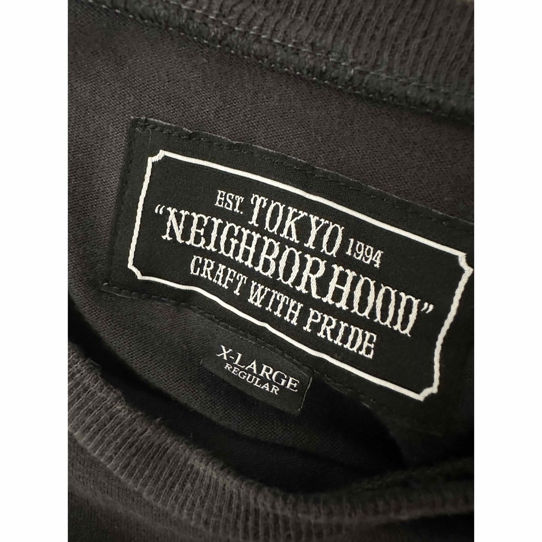 NEIGHBORHOOD(ネイバーフッド)のneighborhood ネイバーフッド　ロンT チャコール メンズのトップス(Tシャツ/カットソー(七分/長袖))の商品写真