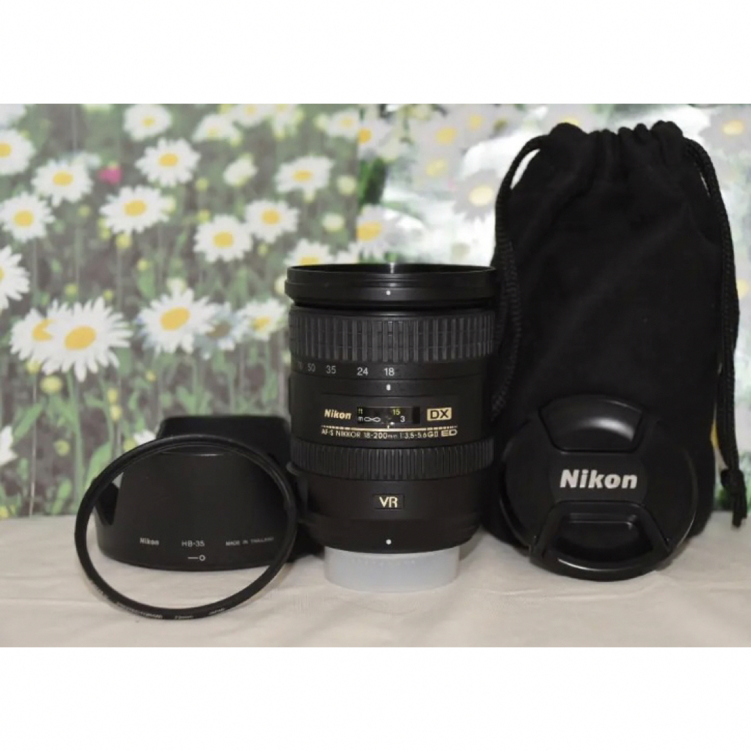 ❤Nikonニコン AF-S DX 18-200㎜ ❤Ⅱ型 遠近両用レンズ