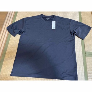 ジーユー(GU)の新品タグ付きGUドライクルーネックTシャツメンズXLサイズ(Tシャツ/カットソー(半袖/袖なし))