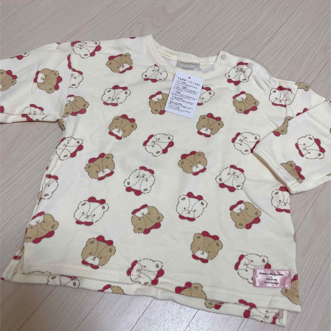 futafuta(フタフタ)の【新品未使用品】sanrio×futafutaコラボ トレーナー キッズ/ベビー/マタニティのキッズ服女の子用(90cm~)(Tシャツ/カットソー)の商品写真