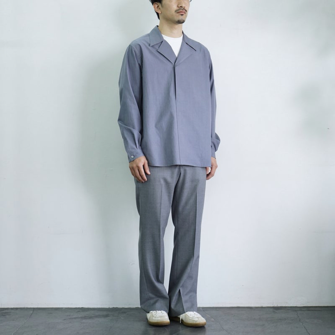 AURALEE   SS WASHED FINX TWILL P/O SHIRTS 常田大希 3の通販 by