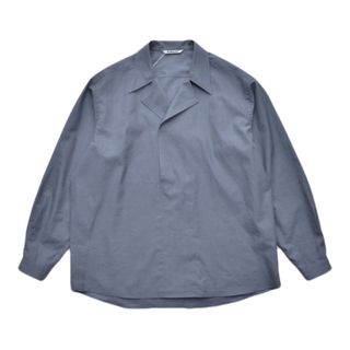 オーラリー(AURALEE)の22SS WASHED FINX TWILL P/O SHIRTS 常田大希　3(シャツ)