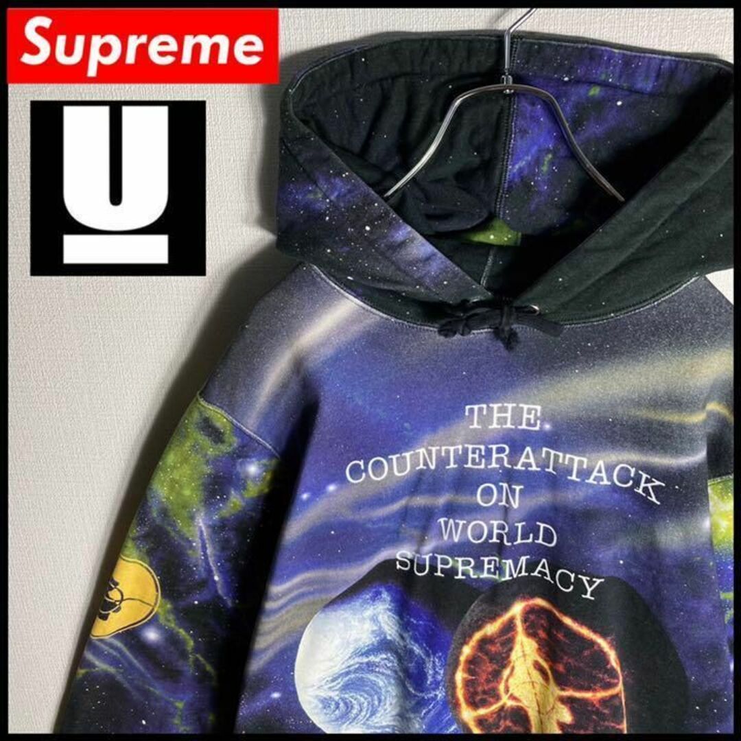 【入手困難】SUPREME×UNDERCOVER　総柄　パーカー　マルチカラー