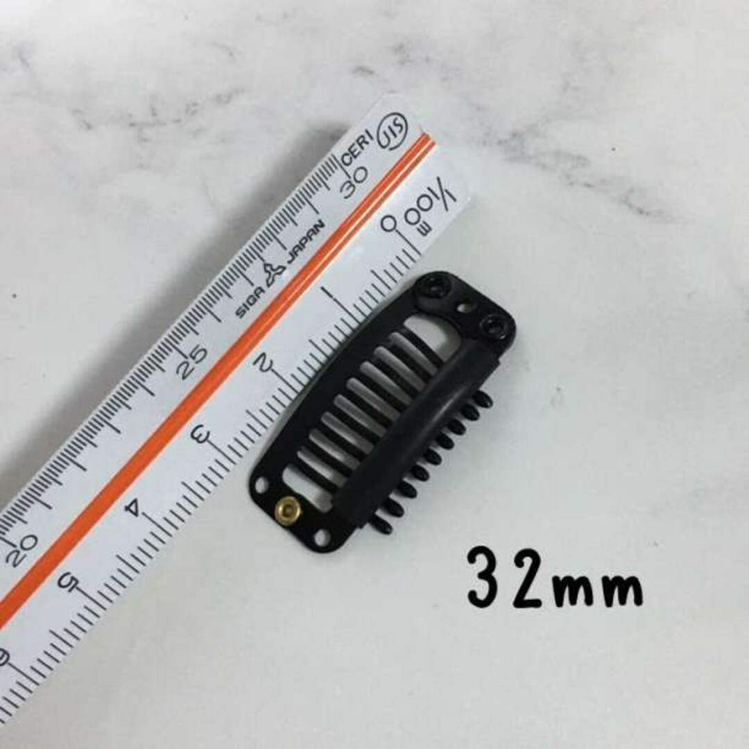 ウィッグクリップ/6個セット ワンタッチ ストッパー パッチン ...