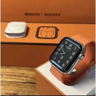 Applewatch HERMES series7 45mm バッテリー100％AppleCa - その他