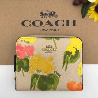 COACH 財布 ★大人気★ ビルフォールド ウォレット フローラル 花柄 新品