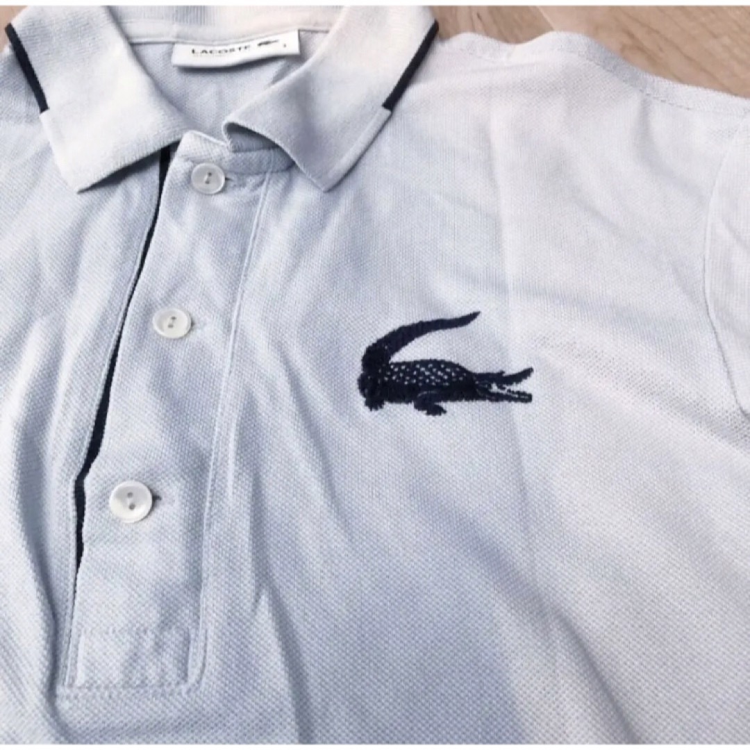 LACOSTE - 【ラコステ】ポロシャツ ビックロゴ クロコダイルの通販 by