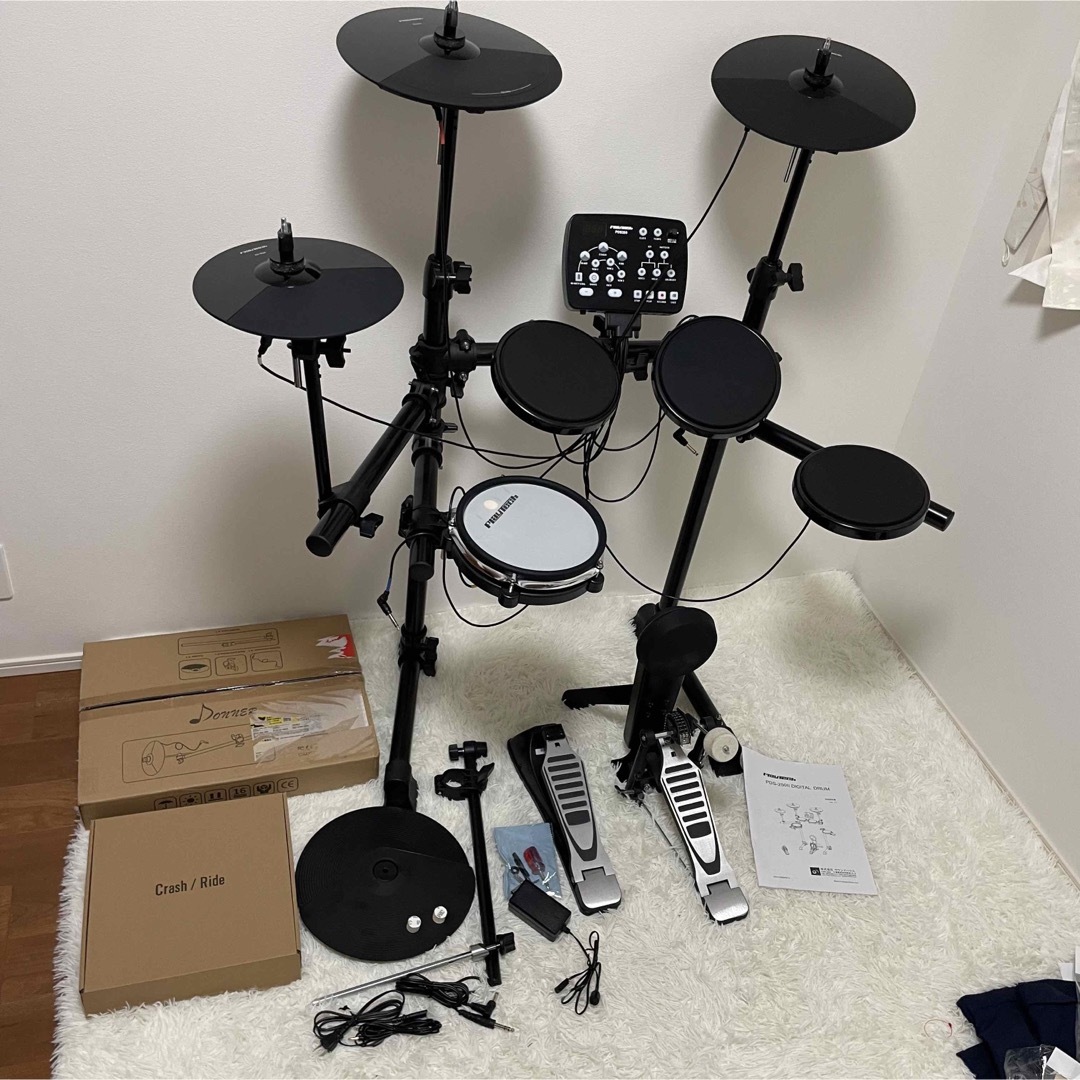 PLAYTECH PDS-250Ⅱ DIGITAL DRUM 電子ドラムセット - 器材