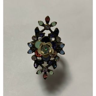 超美品☆ ミハエルネグリンの店舗限定カラーパステルの菱型リング