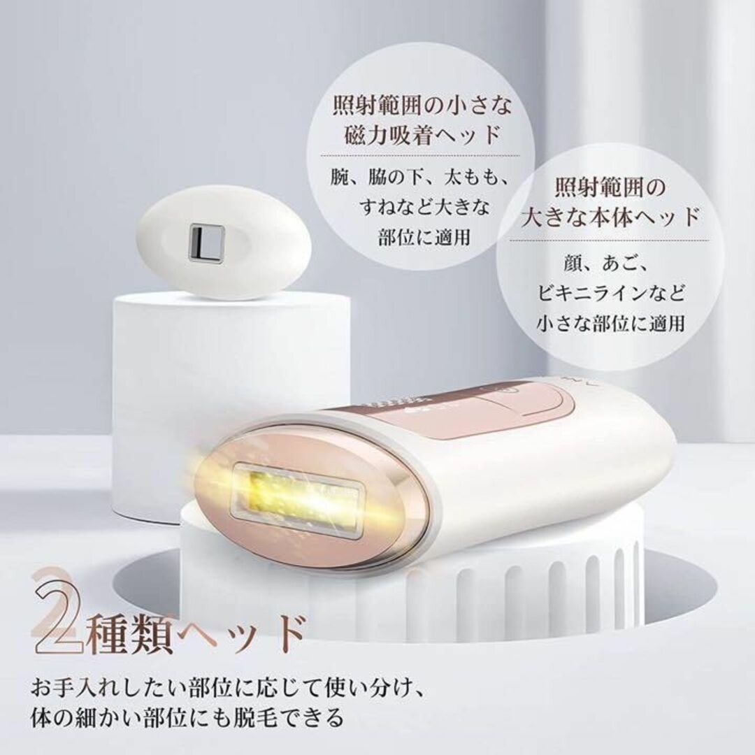 光脱毛 新品 メンズ レディース 自宅でできる 簡単 ヒゲ 顔 全身の通販 ...