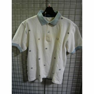 フレッドペリー(FRED PERRY)のfred perry フレッドペリー ロゴ刺繍 ポロシャツ M(ポロシャツ)